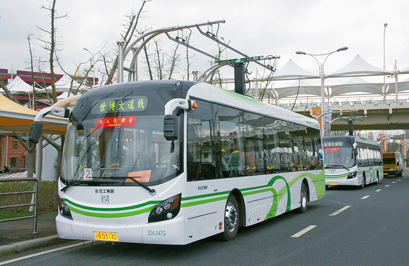 上海世博会园区超级电容公交客车